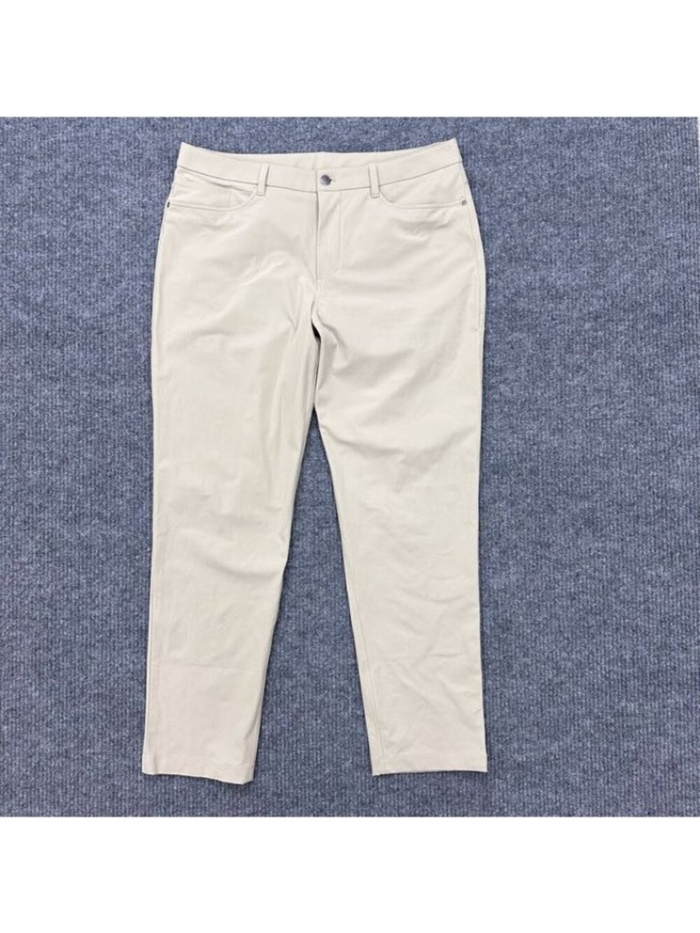 Lululemon ABC Classic Fit Warpstreme 5 Pocket Pants Preppy M5AO1S Mens size 36